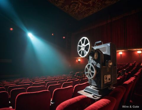 Le vieux projecteur