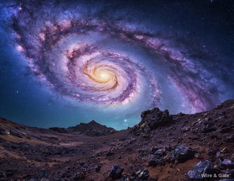 La galaxie spirale