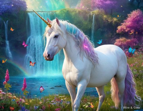 La licorne de la prairie