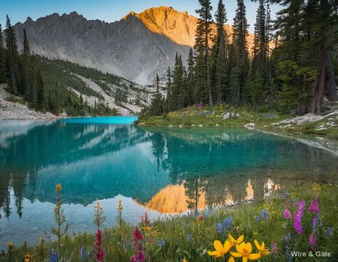 Le lac miroir