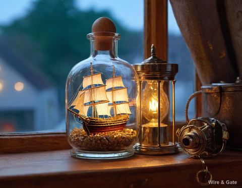 Le navire en bouteille