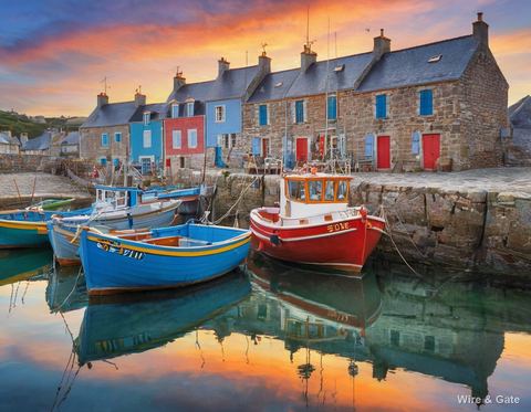 Le port au matin