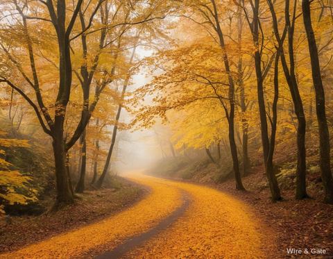 La route d’automne